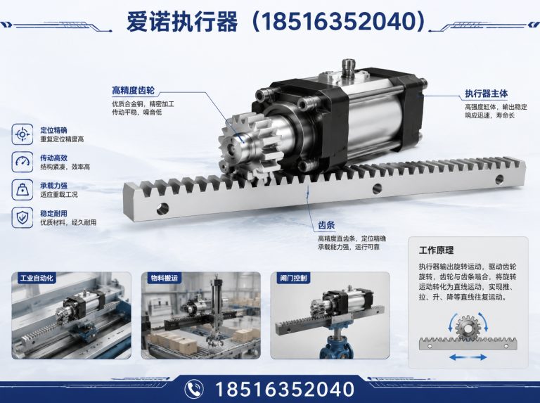 洞头区直行程执行器展示图
